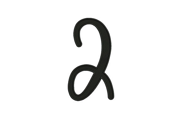 2 Number: Simple Blackwork with Big Gift Potential