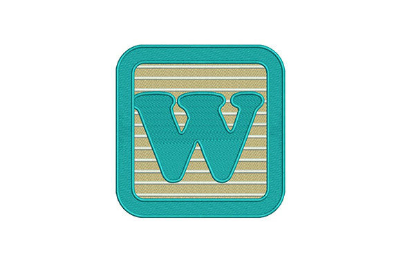 Alphabet W Letter: A Thoughtful Embroidery Choice for Personalized Gifts