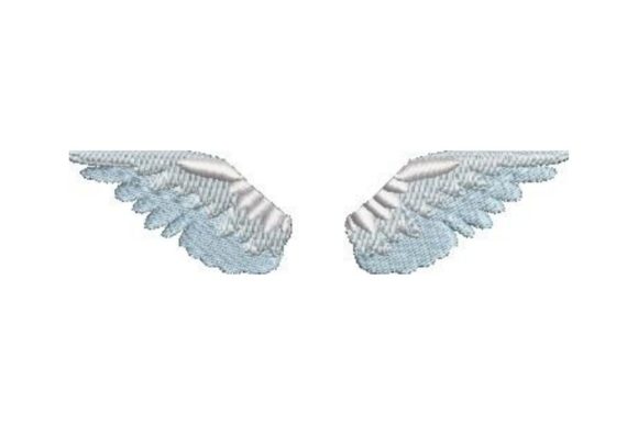Angel Wings: A Timeless Embroidery Design for Boutique Apparel
