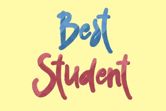Best Student Embroidery Design