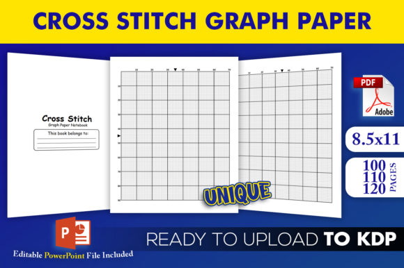 Cross Stitch Graph Paper KDP Interior: Boutique Sweatshirt Review