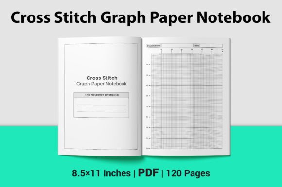 Cross Stitch Graph Paper Notebook KDP: An Embroidery Designer’s Seasonal Tool