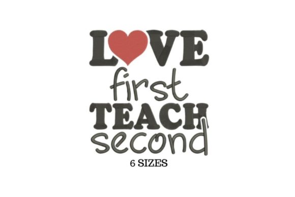 Teach Love Embroidery Design Review
