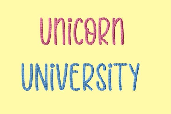Unicorn University: A Playful Seasonal Embroidery Pick